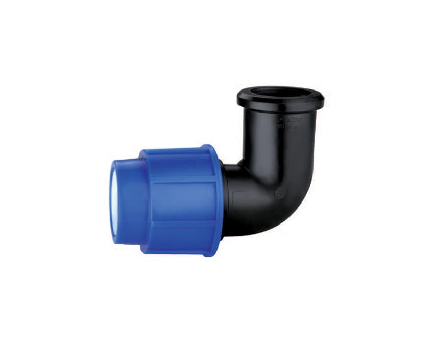 KPE műanyag könyök 25*-3/4" BM