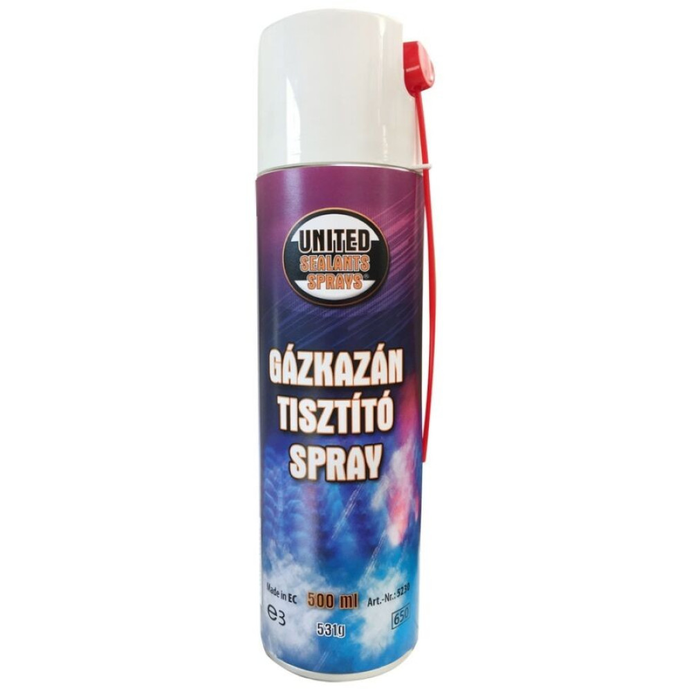 United Sprays Gázkazán tisztító spray
