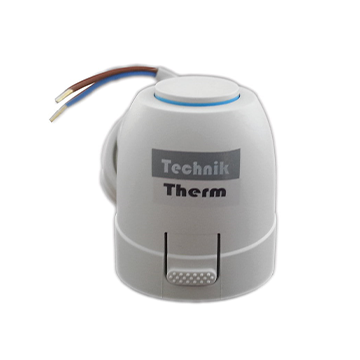 Technik Therm elektromos állítómű, 230V, alaphelyzetben zárt, on-off, kábellel