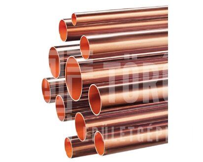 Rézcső O28x1mm kemény