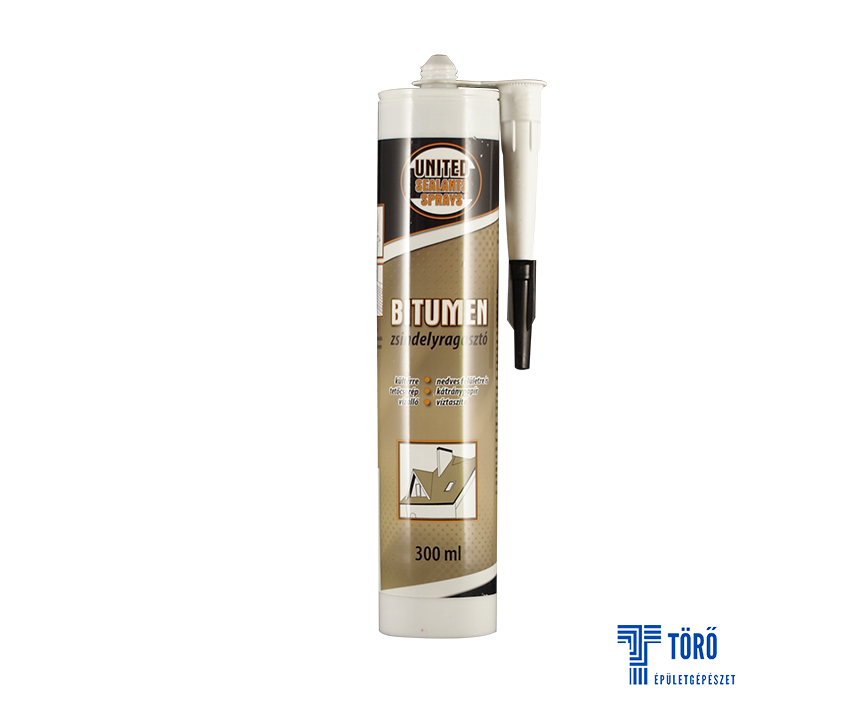 United Sealants Bitumen/Zsindelyragasztó 300ML
