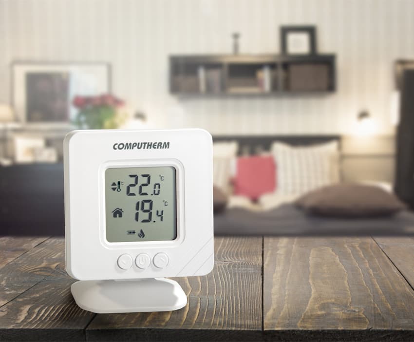 Computherm T32RF vezeték nélküli (rádiófrekvenciás), digitális szobatermosztát