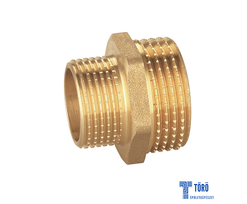 Réz szűkített közcsavar 1/2"-3/8" KK