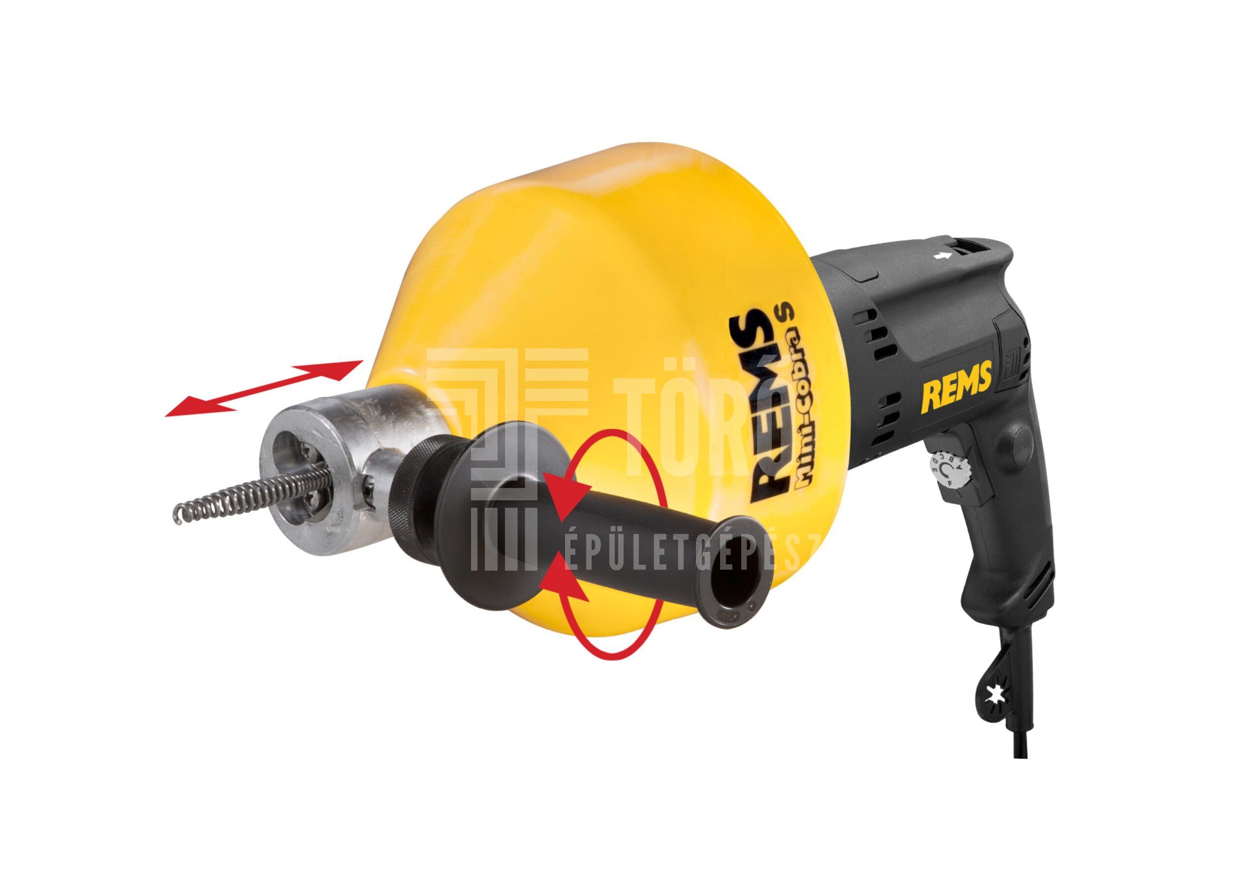 REMS Mini-Cobra S elektromos csőtisztító