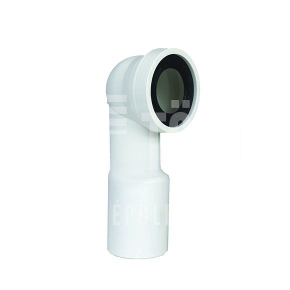 WC bekötő könyök, Ø110 mm-es