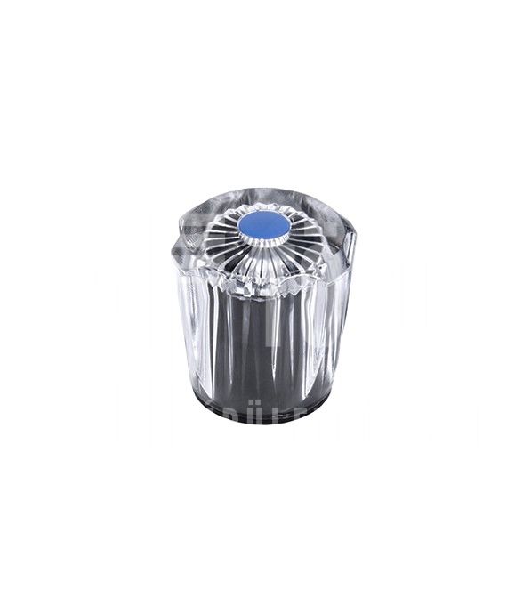 Kristály gomb 3/8″ kék