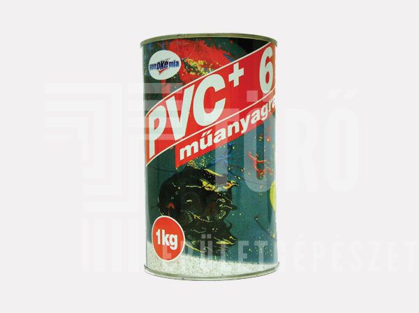 PVC+ 6 műanyagragasztó (1kg)