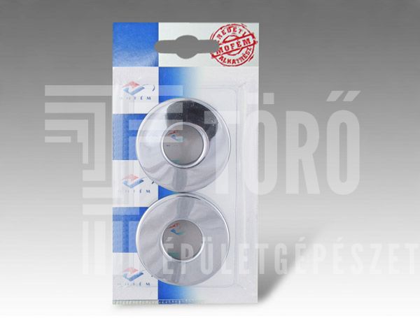 Mofém fali takaró rózsa 3/4" col króm kúpos (2db/csomag)