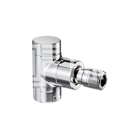 OVENTROP Combi E típusú visszatérő szelep, PN10 DN15, 1/2", sarok, krómozott