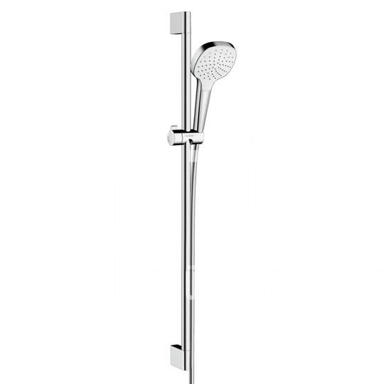 Hansgrohe Croma Select E 1jet zuhanyszett 0,90m, fehér/króm