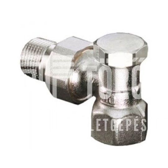 Oventrop Combi 2 visszatérő fűtőtestszelep DN15, 1/2", PN10, sarok
