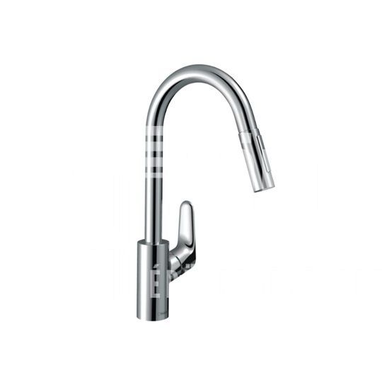 Hansgrohe Egykaros konyhai csaptelep kihúzható zuhannyal