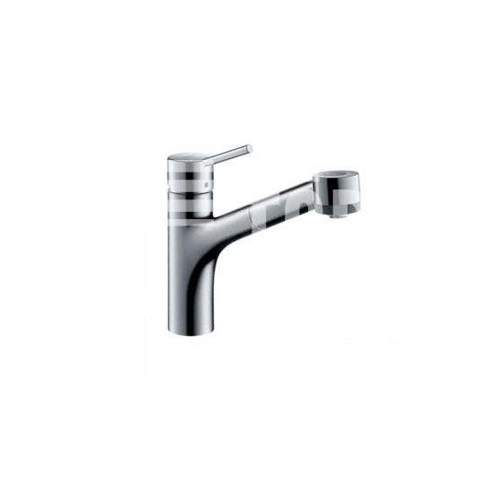 Hansgrohe Talis S Egykaros konyhai csaptelep kihúzható zuhannyal KIFUTÓ TERMÉK!
