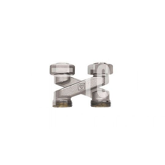 Herz radiátorszelep X keresztcsatlakozó 3/4"x3/4"-40-55mm (2db)