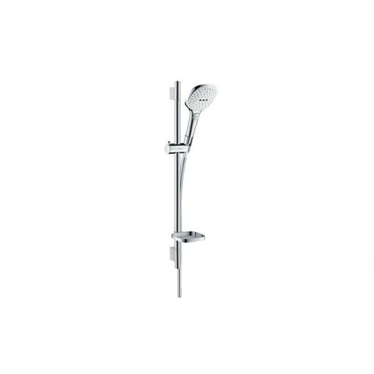 Hansgrohe Raindance Select E 120 3jet kézizuhany/Unica'S Puro fehér/króm