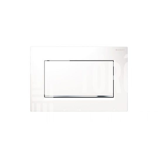 Geberit Sigma 30 nyomólap fehér fényes króm