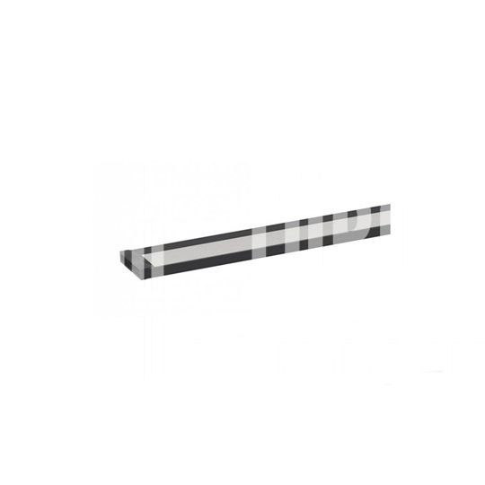 Geberit CleanLine 20 zuhanyfolyóka 30-130cm (fekete szál-csiszolt)