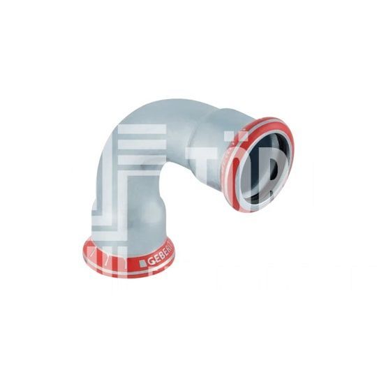 Geberit Mapress szénacél ívidom: 90°, d=35mm