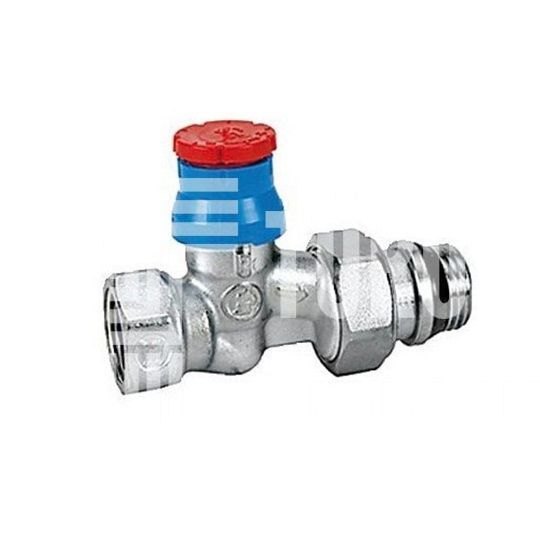 Giacomini radiátor szelep termosztatikus egyenes 1/2"
