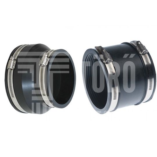 Flexseal gumikarmantyú csőtoldó, XDR 65, átmérő: 50-65 mm
