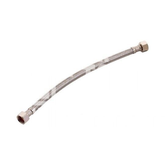 Flexibilis bekötőcső vízre,1/2" holl. - 1/2" holl. - 35 cm (BB)
