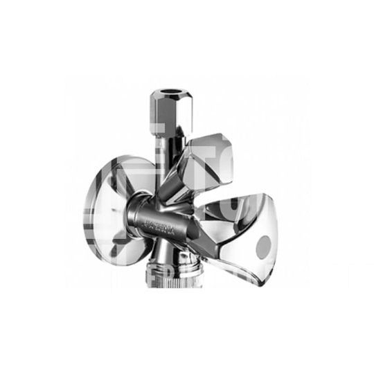 Schell Sanland sarokszelep 1/2"-3/8"-3/4" kombinált