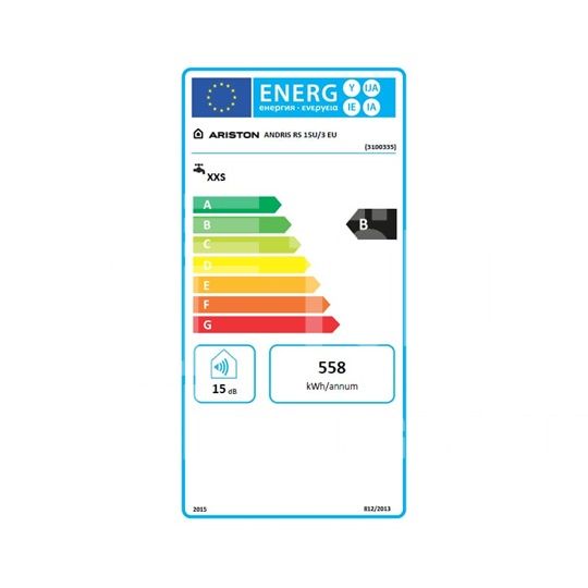 Ariston Andris AN RS 15U/3 EU alsós elektromos vízmelegítő Bojler