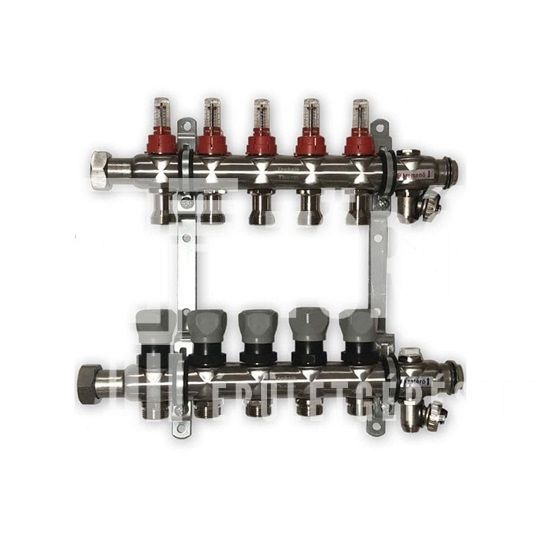 Technik Therm Osztógyűjtő áramlásmérős, 8 körös
