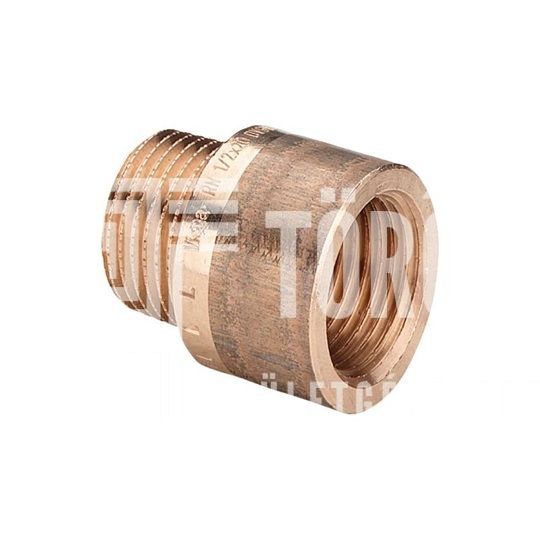 Viega vörösöntvény (bronz) csaphosszabbító 1/2" - 30 mm