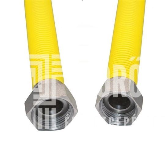 Flexibilis bekötőcső gázra, kihúzható 1/2" holl. - 1/2" holl. - 75-150 cm (BB), AC FF